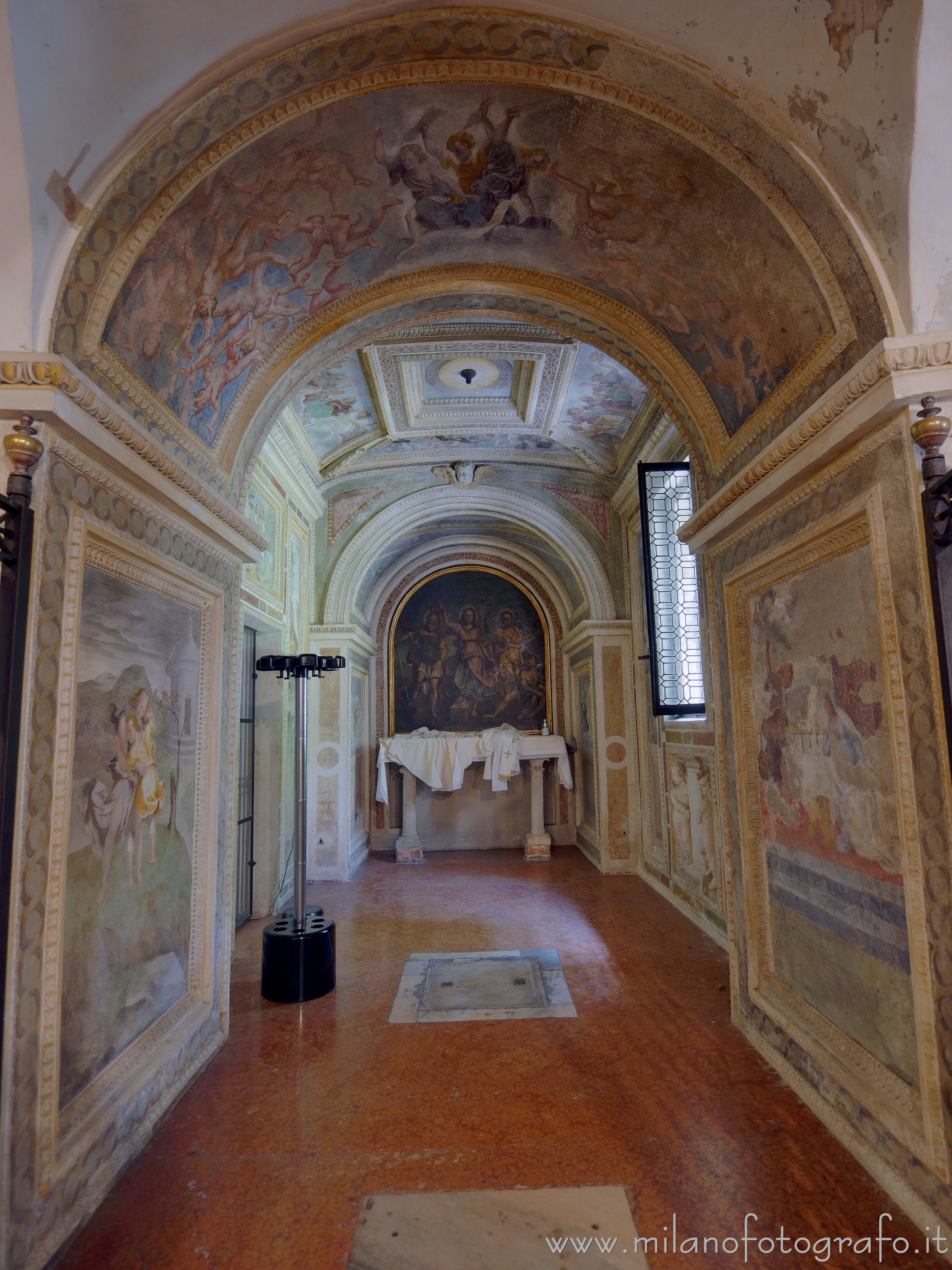 Milan (Italy) - Small Chapel of the Angels in the Basilica of Sant'Eustorgio